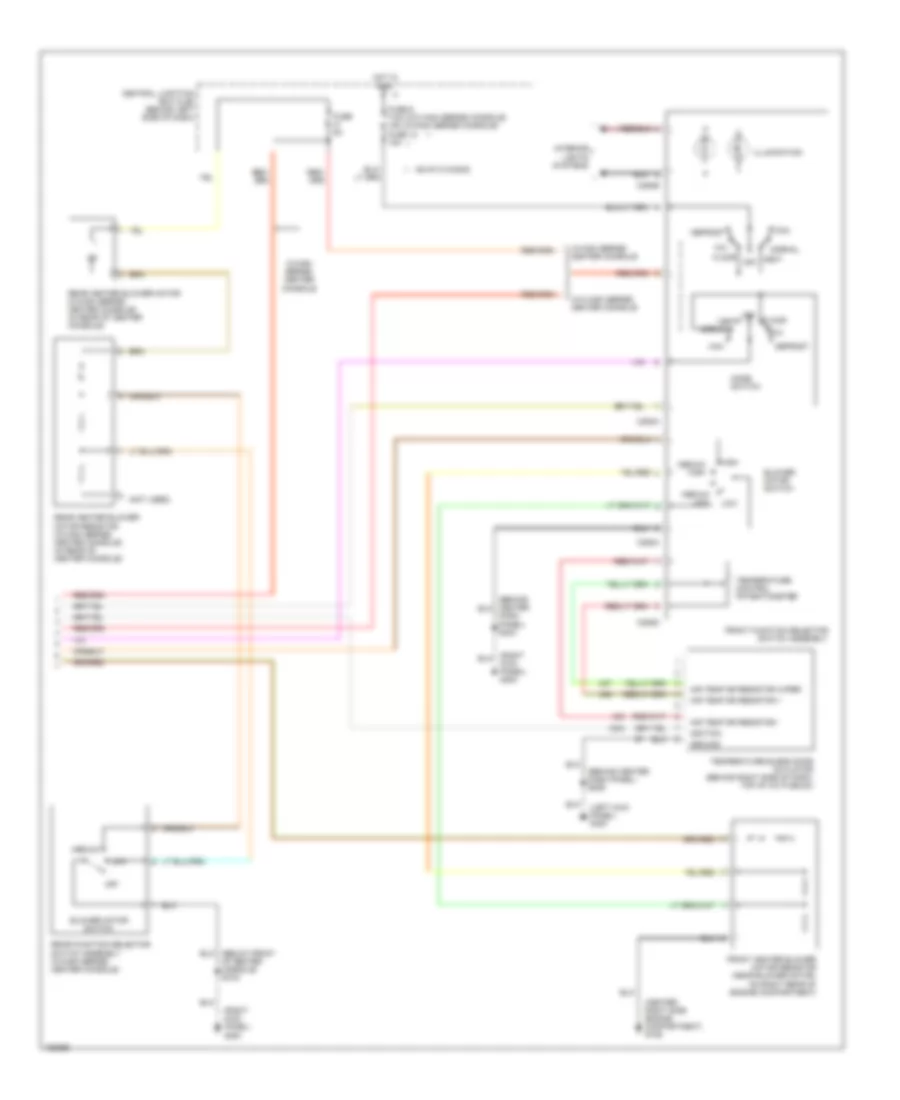 Manual A C Wiring Diagram 2 of 2 for Ford Explorer Sport 2002