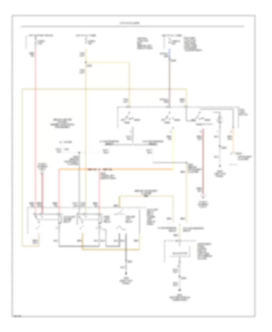Instrument Illumination Wiring Diagram, Late Production (1 of 3) for Ford Explorer Sport 2002