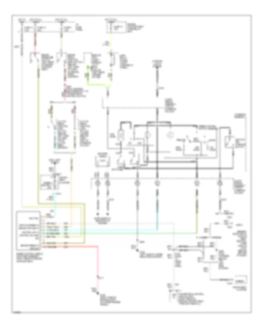 Cruise Control Wiring Diagram for Ford Ranger 1998