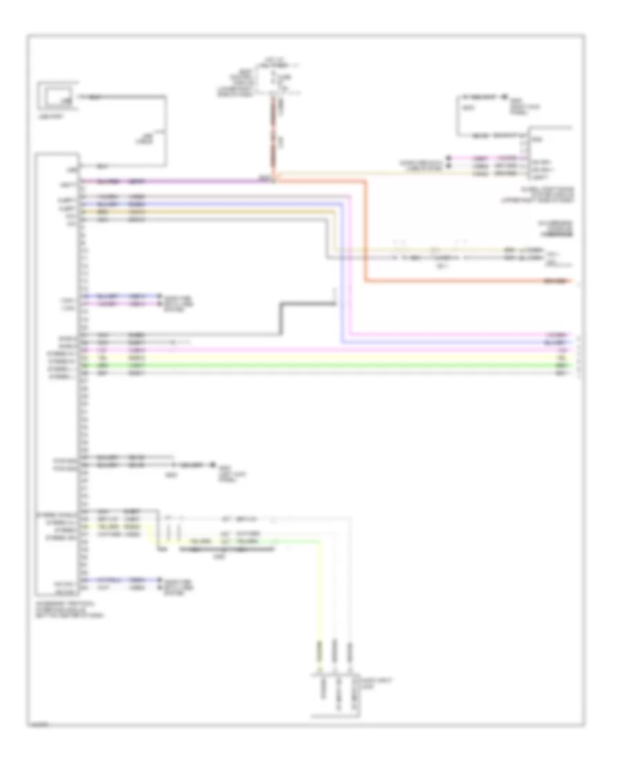 SYNC Radio Wiring Diagram Except Electric with SYNC GEN 1 1 of 2 for Ford Focus Electric 2014
