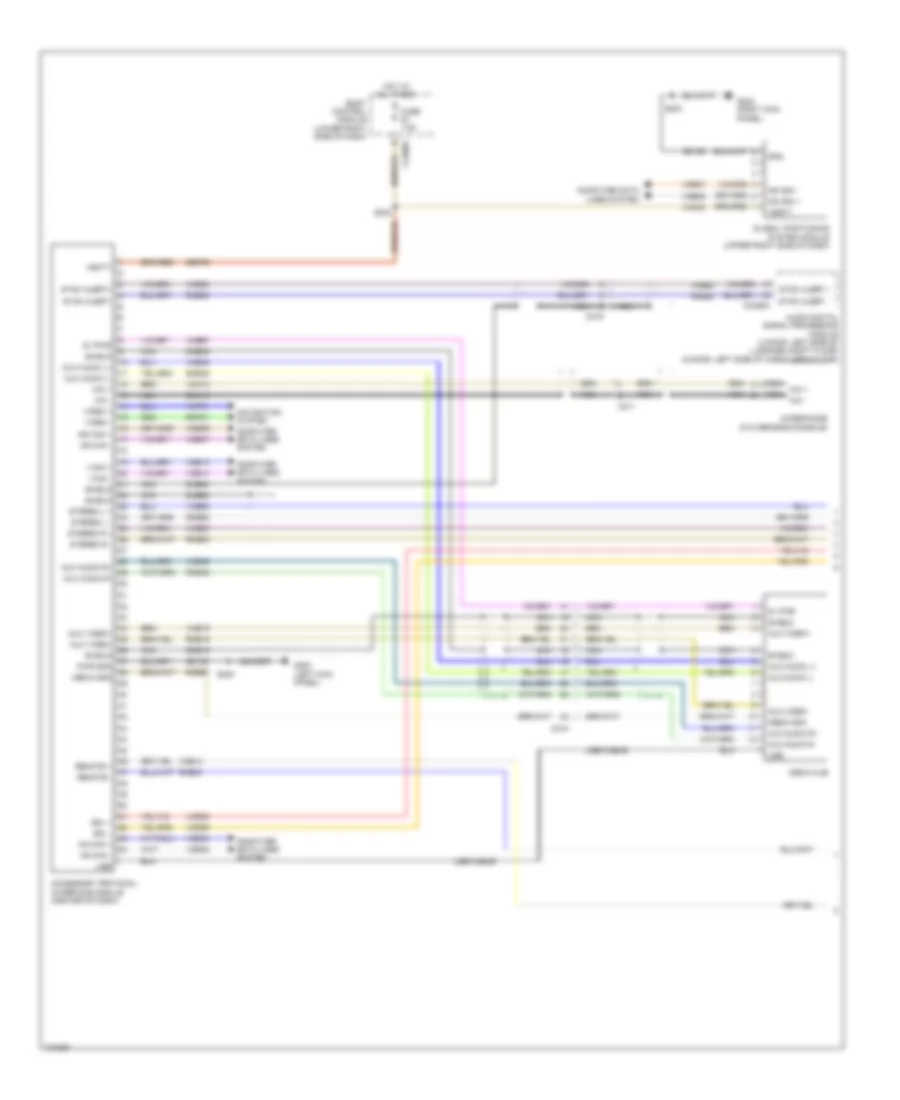 SYNC Radio Wiring Diagram Except Electric with SYNC GEN 2 1 of 2 for Ford Focus Electric 2014