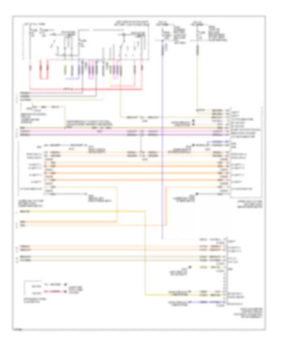 Transmission Wiring Diagram, Electric (2 of 2) for Ford Focus Electric 2014