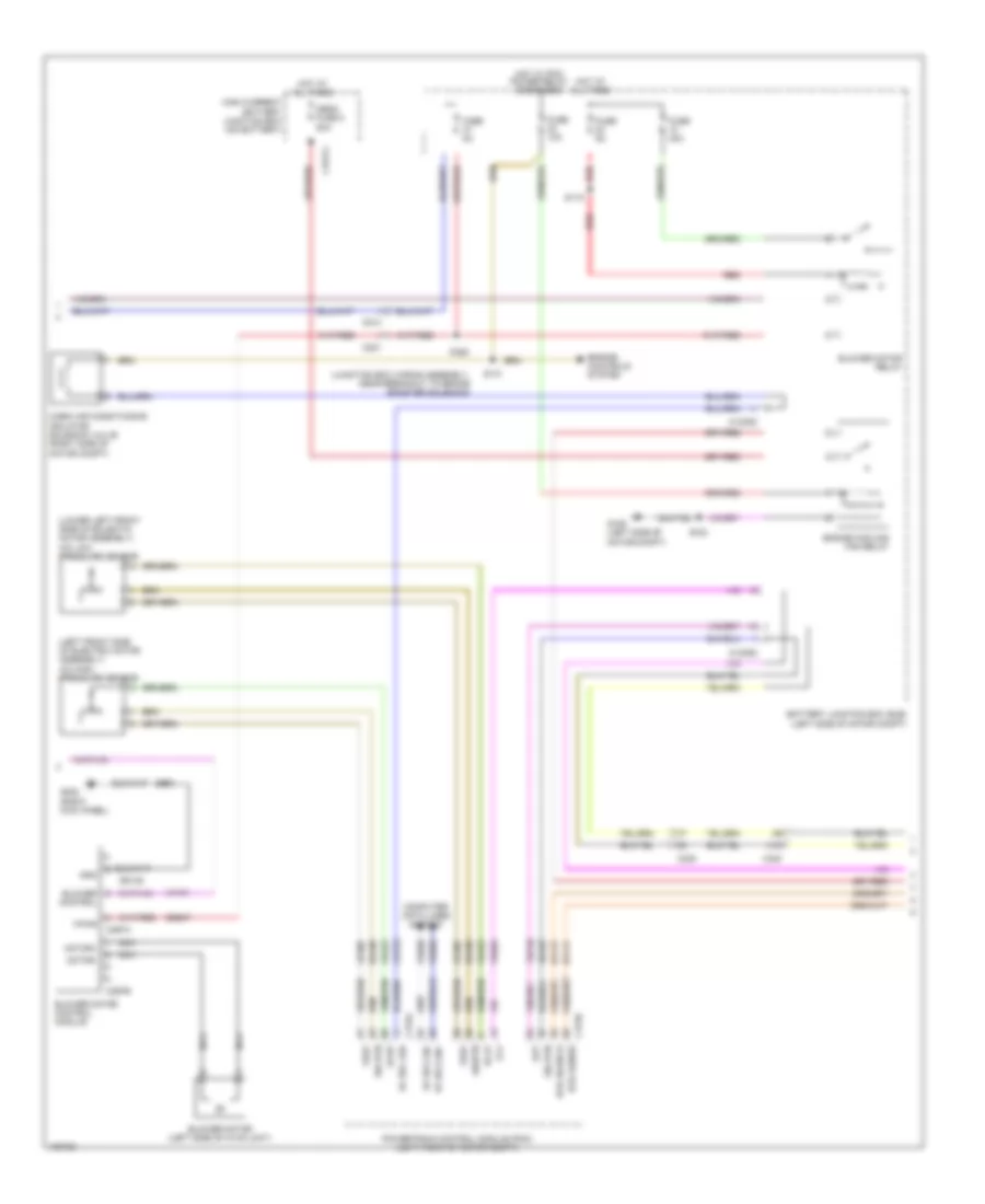 Automatic AC Wiring Diagram, Electric (2 of 3) for Ford Focus Electric 2014