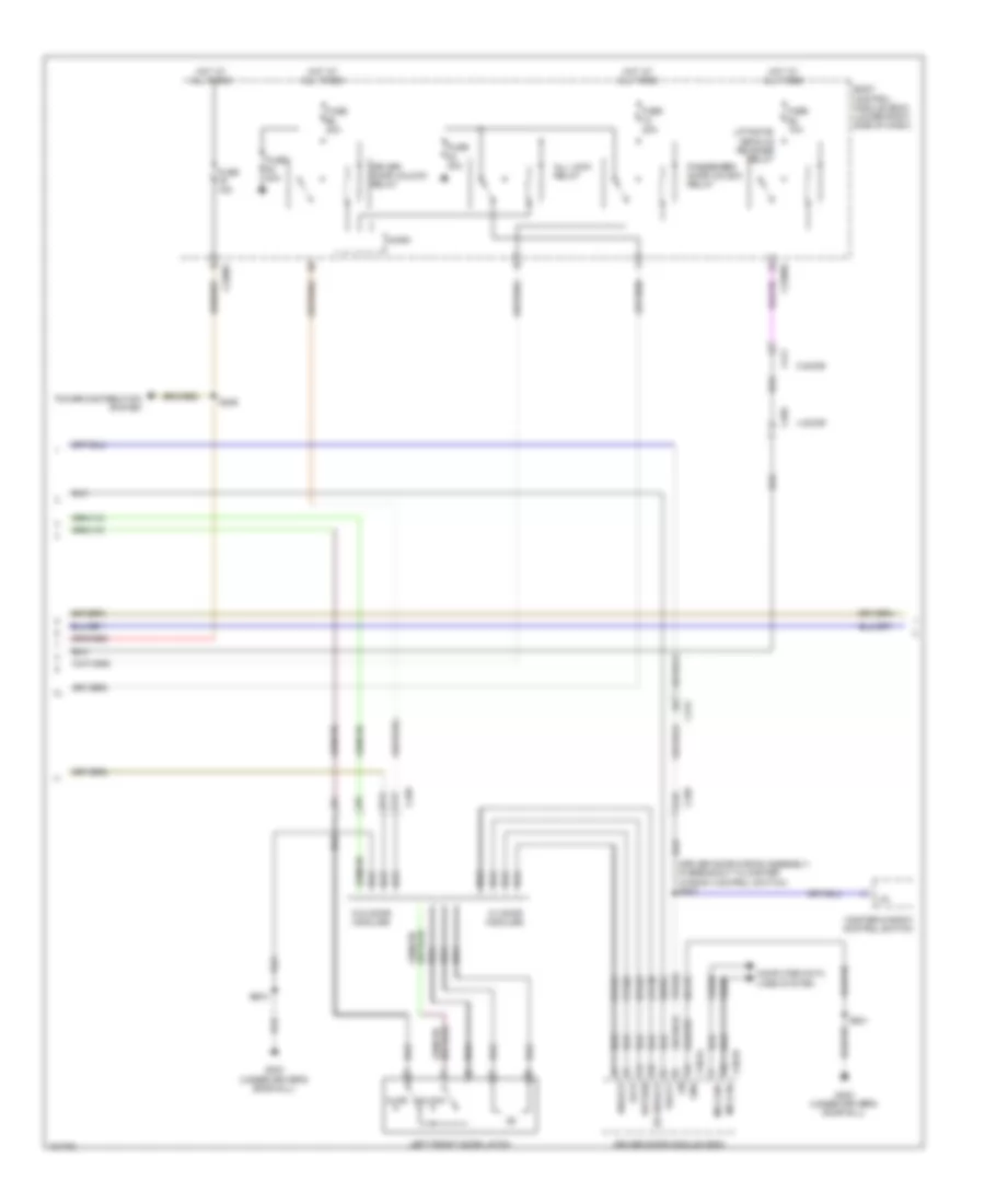 Forced Entry Wiring Diagram, Except Electric with Intelligent Access (3 of 5) for Ford Focus Electric 2014