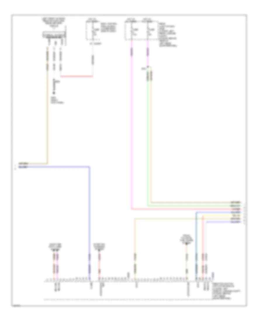 Forced Entry Wiring Diagram, Except Electric with Intelligent Access (4 of 5) for Ford Focus Electric 2014