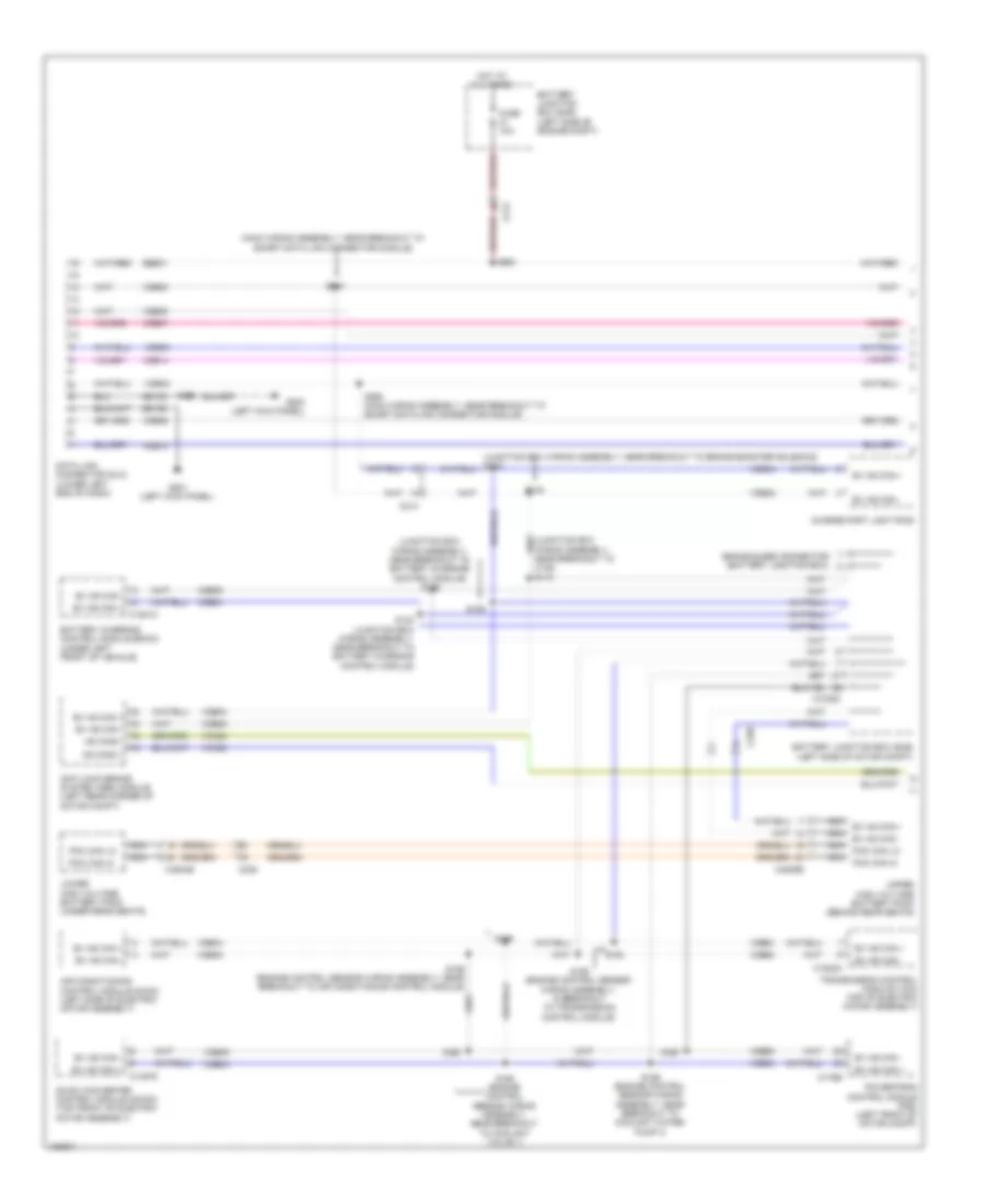 Computer Data Lines Wiring Diagram Electric 1 of 3 for Ford Focus Electric 2014