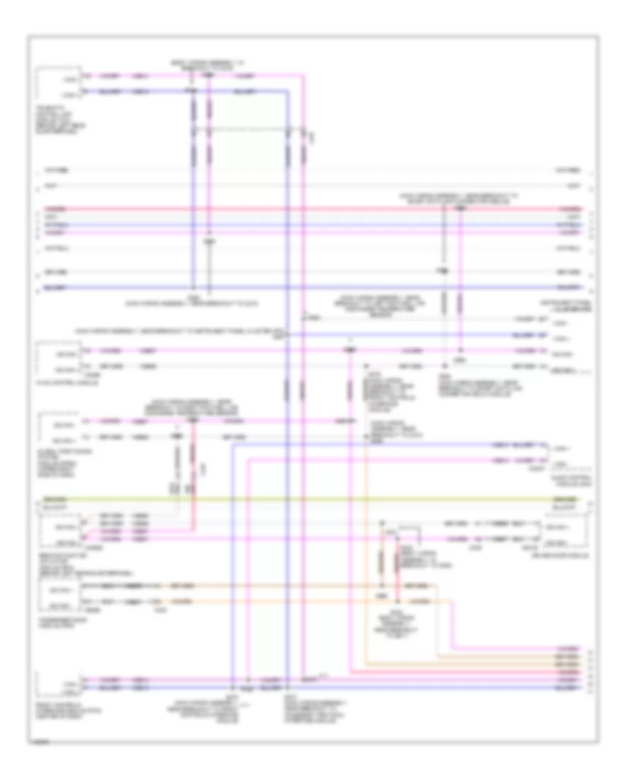 Computer Data Lines Wiring Diagram, Electric (2 of 3) for Ford Focus Electric 2014