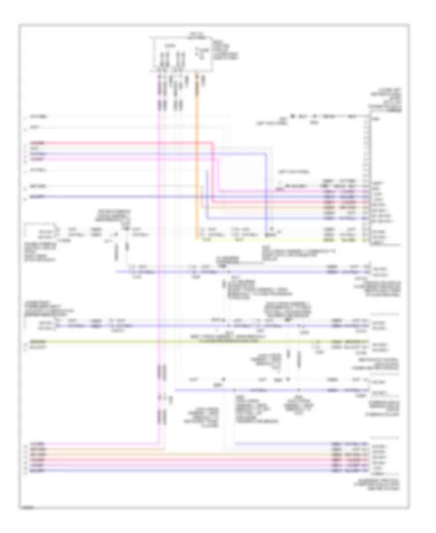 Computer Data Lines Wiring Diagram Electric 3 of 3 for Ford Focus Electric 2014