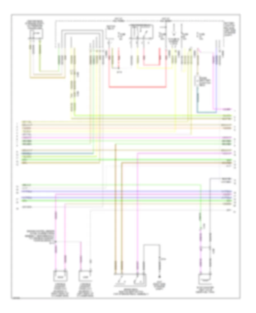 2.0L, Engine Performance Wiring Diagram (2 of 6) for Ford Focus Electric 2014
