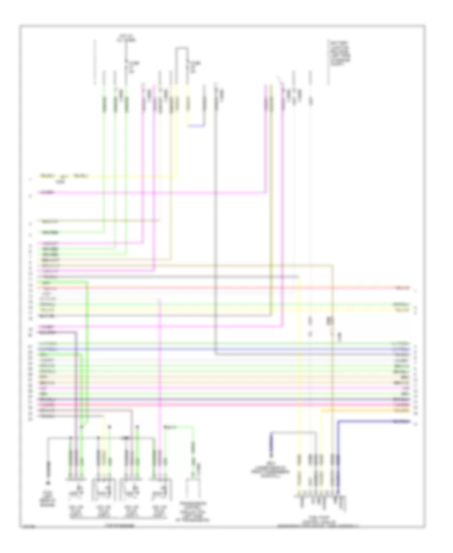 2.0L, Engine Performance Wiring Diagram (4 of 6) for Ford Focus Electric 2014