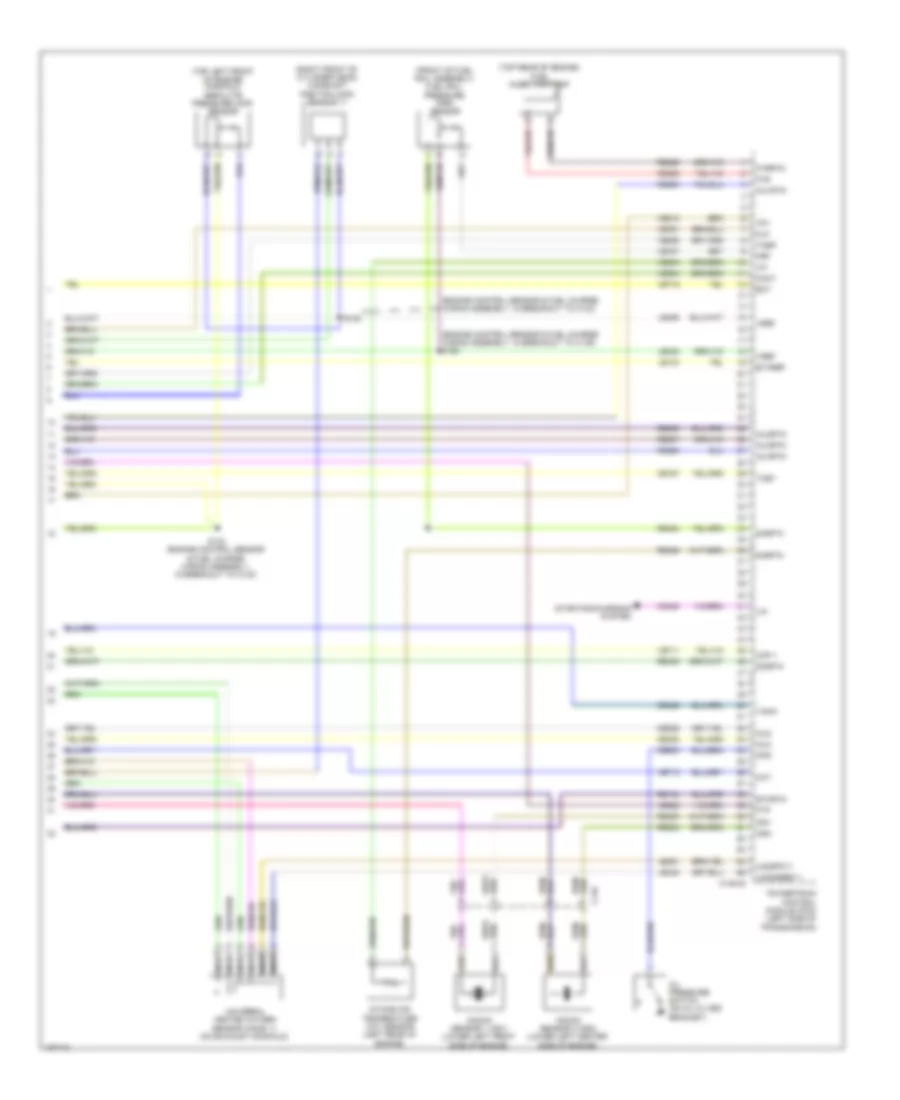 2.0L Turbo, Engine Performance Wiring Diagram (6 of 6) for Ford Focus Electric 2014