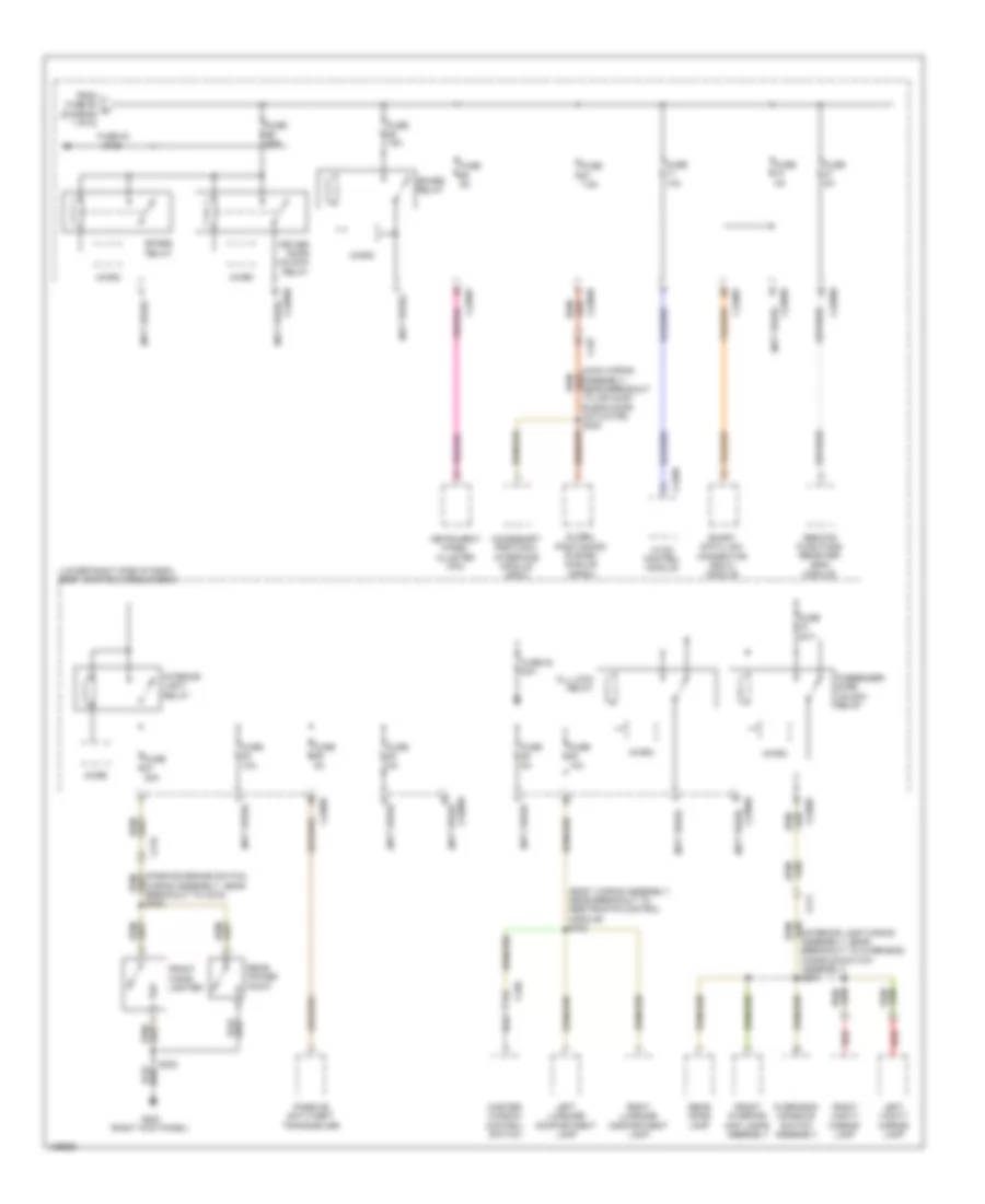 Power Distribution Wiring Diagram Electric 3 of 6 for Ford Focus Electric 2014