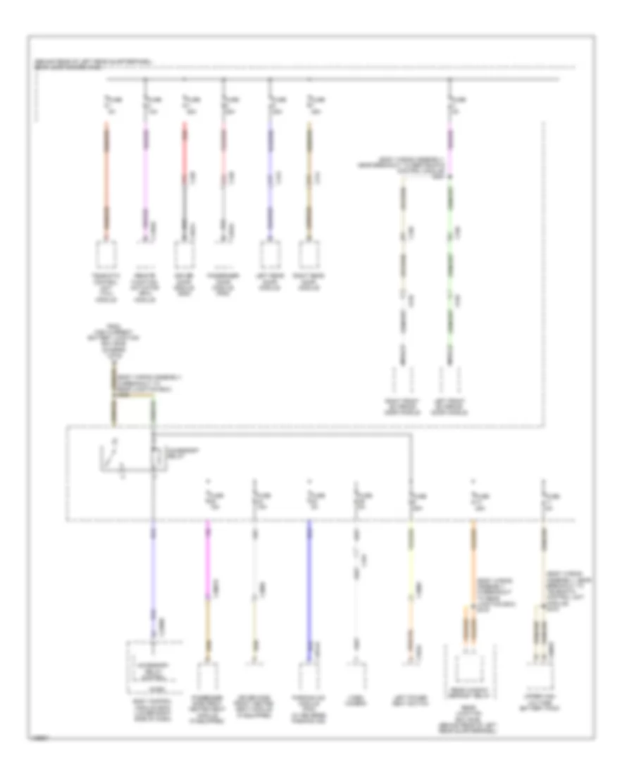 Power Distribution Wiring Diagram Electric 5 of 6 for Ford Focus Electric 2014