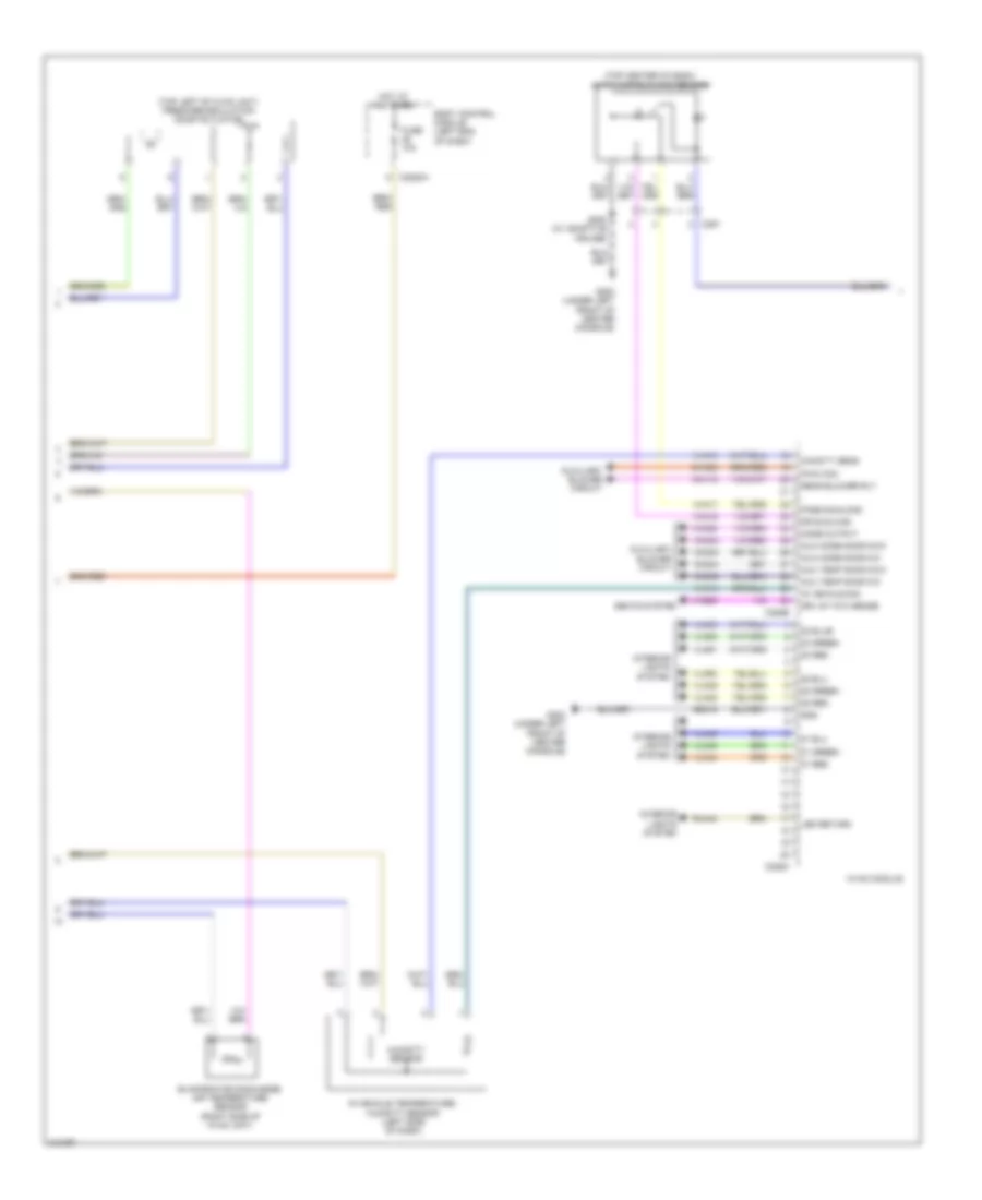 Automatic AC Wiring Diagram (2 of 3) for Ford Explorer Limited 2011