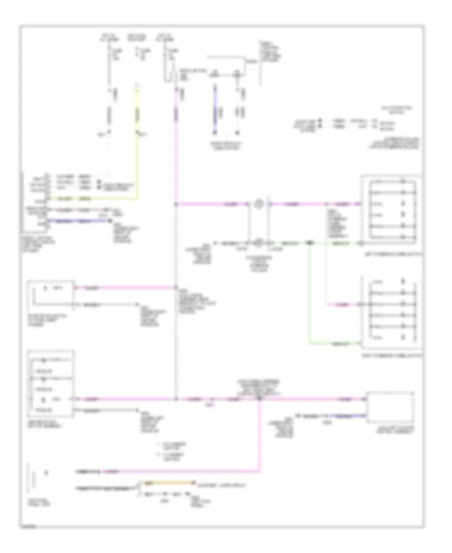 Instrument Illumination Wiring Diagram for Ford Explorer Limited 2011