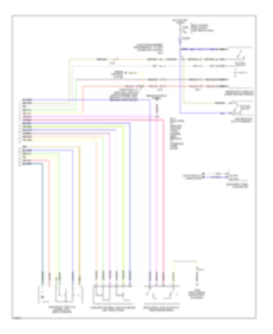 A T Wiring Diagram 2 of 2 for Ford Explorer Limited 2011