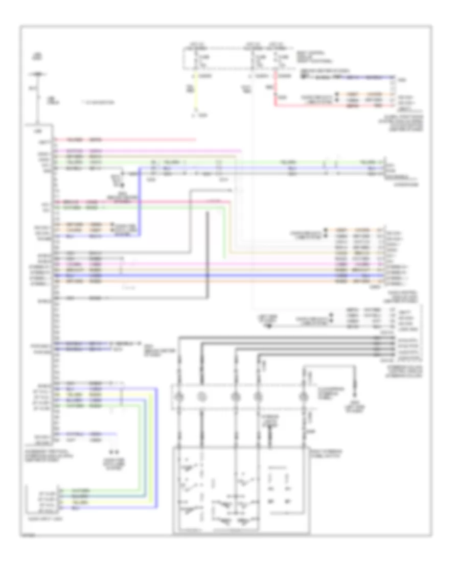SYNC Radio Wiring Diagram for Ford Pickup F350 Super Duty 2012