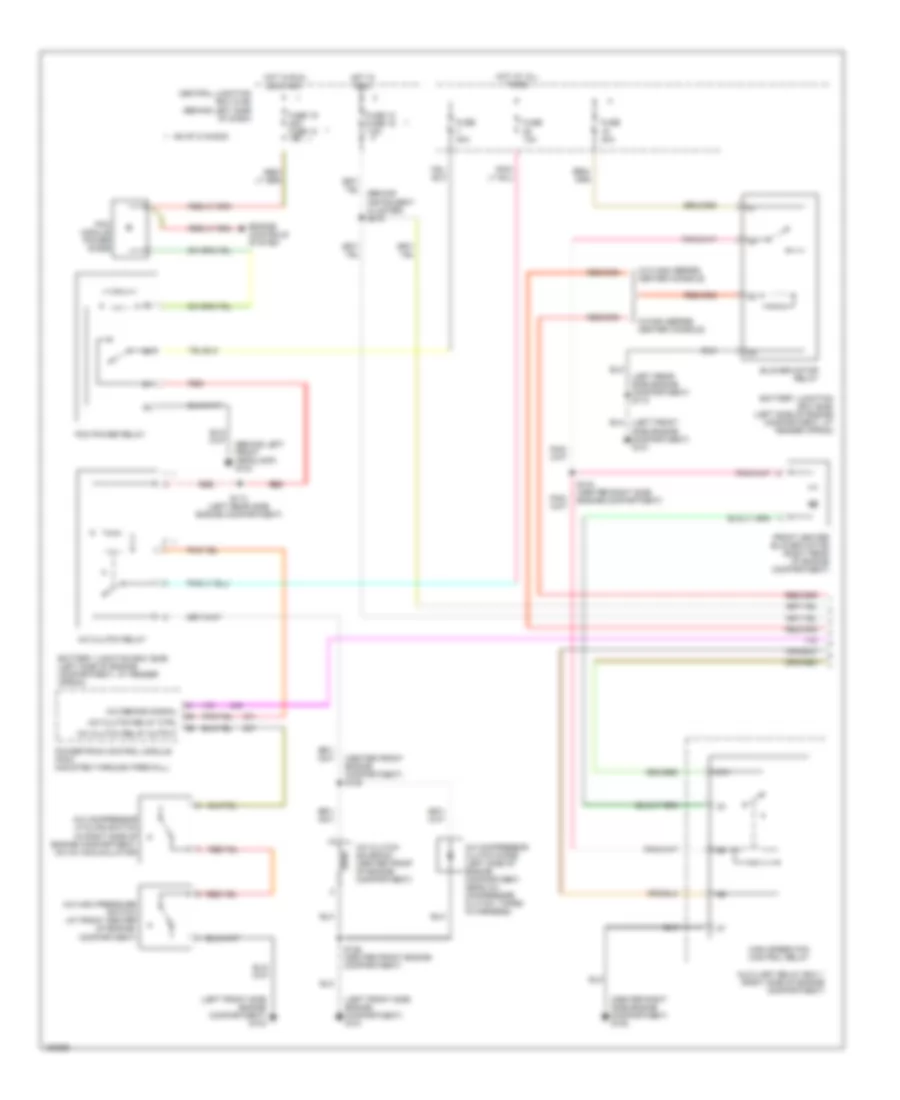 Manual A C Wiring Diagram 1 of 2 for Ford Explorer Sport Trac 2002