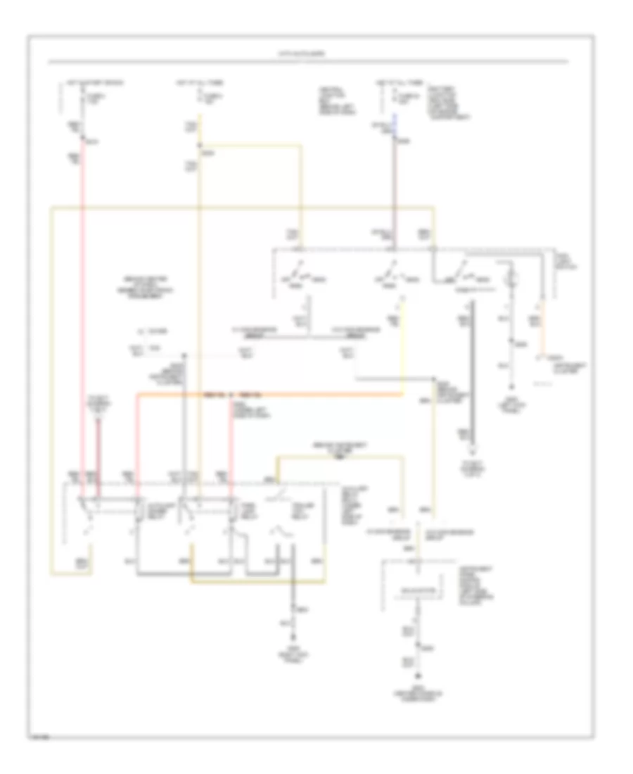Instrument Illumination Wiring Diagram, Late Production (1 of 3) for Ford Explorer Sport Trac 2002