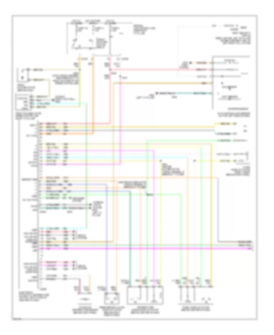 Automatic A C Wiring Diagram 1 of 2 for Ford Pickup F150 2005