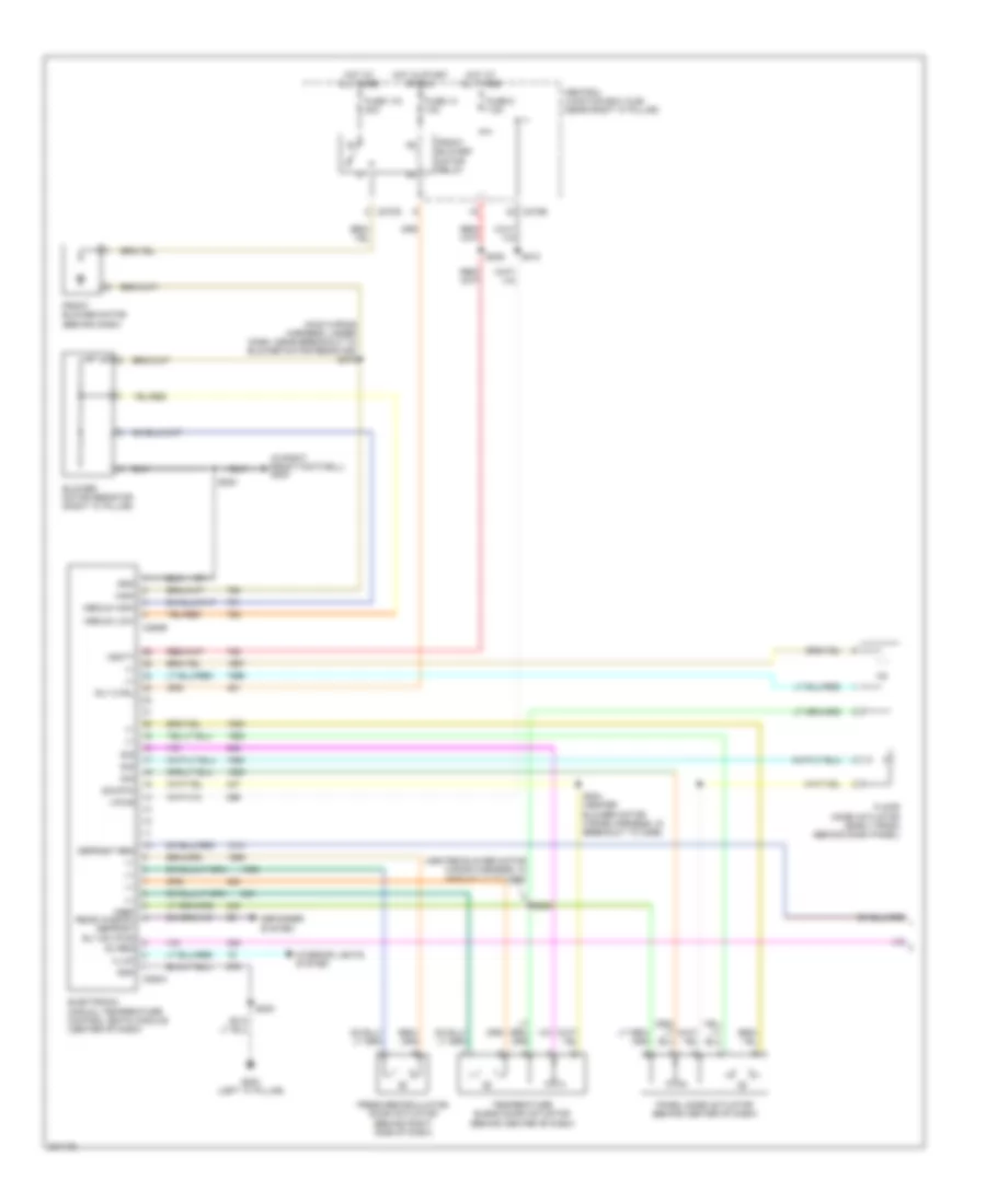 Manual A C Wiring Diagram 1 of 2 for Ford Pickup F150 2005