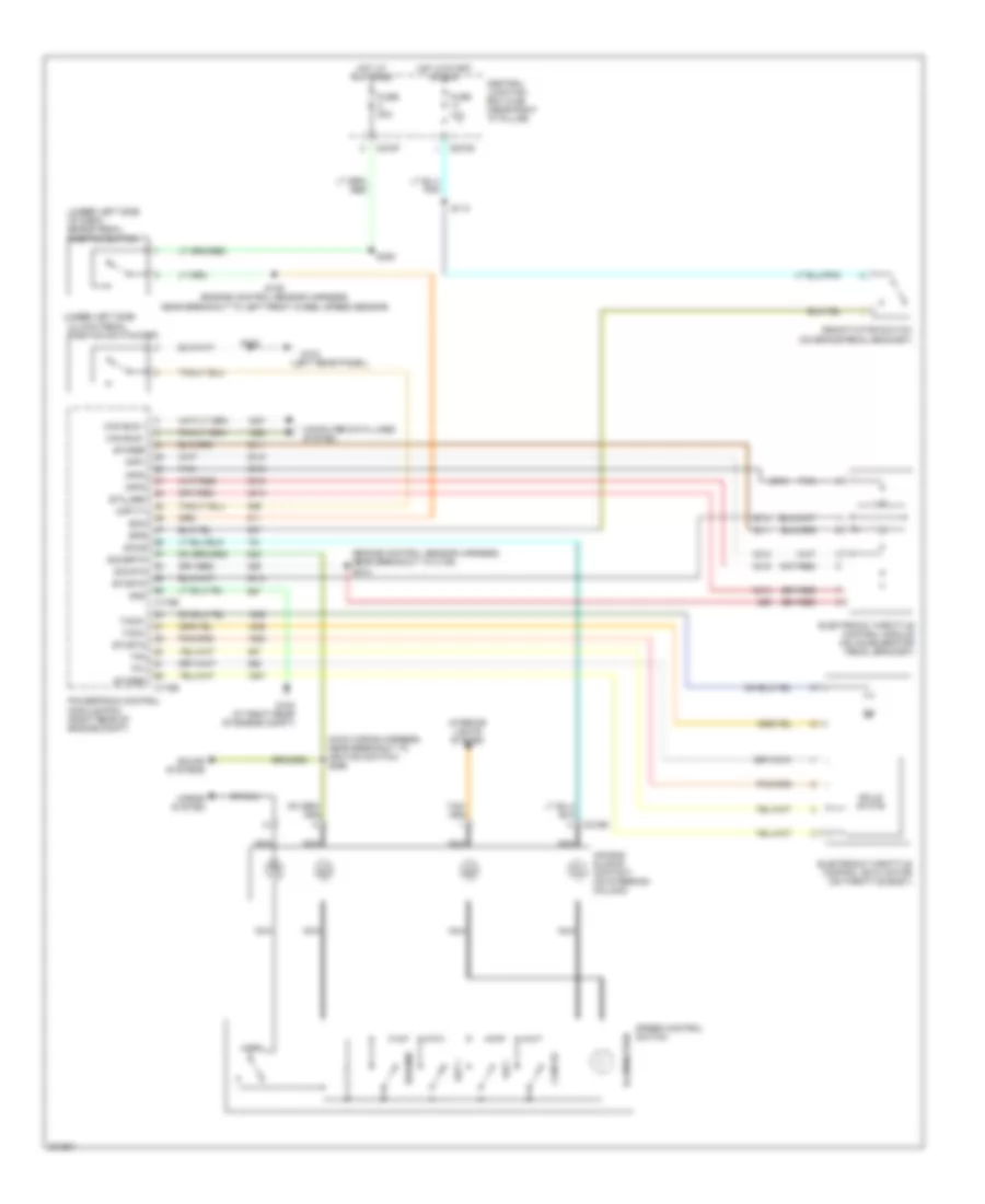 4 2L Cruise Control Wiring Diagram for Ford Pickup F150 2005