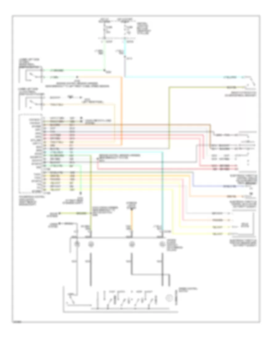 4.6L, Cruise Control Wiring Diagram for Ford Pickup F150 2005