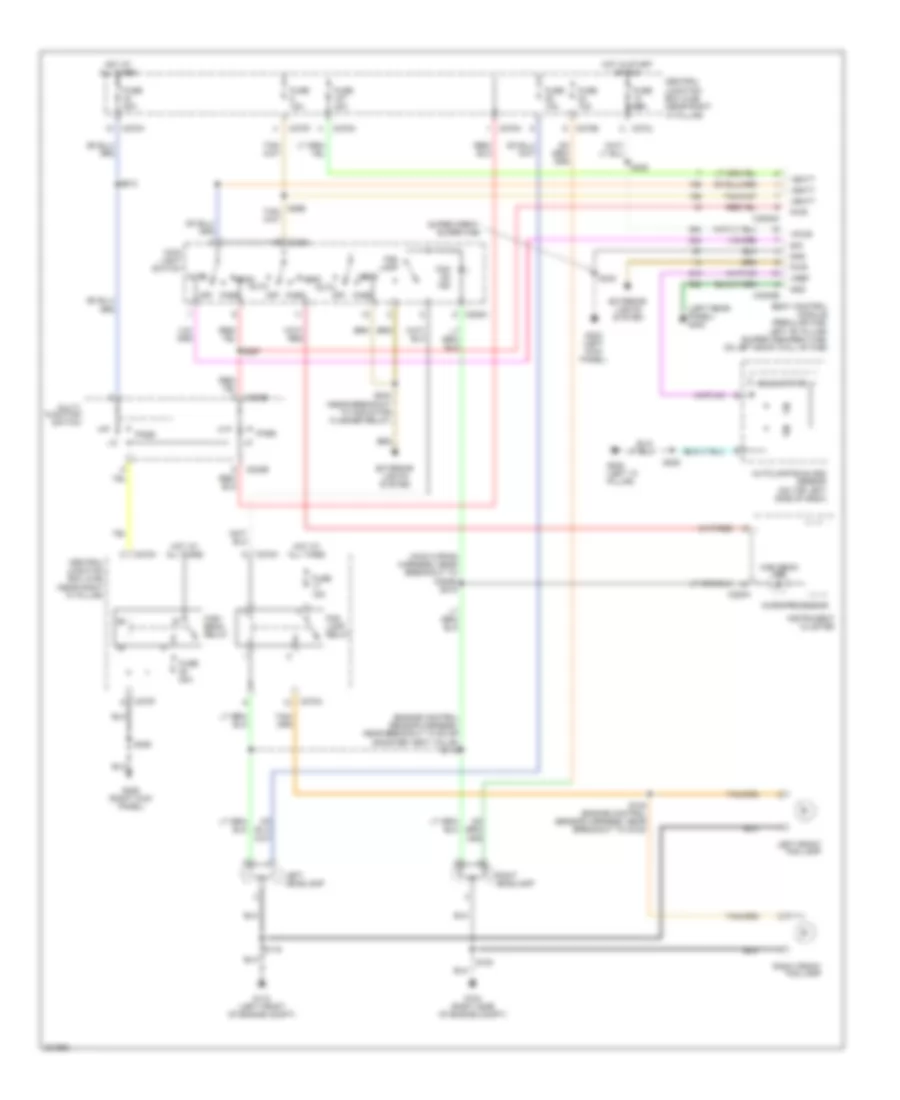 Autolamps Wiring Diagram without DRL for Ford Pickup F150 2005