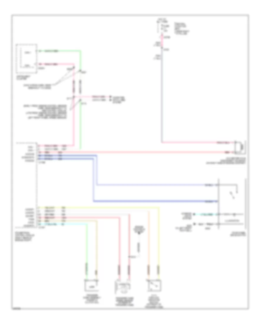 4WD Wiring Diagram Mechanical for Ford Pickup F150 2005