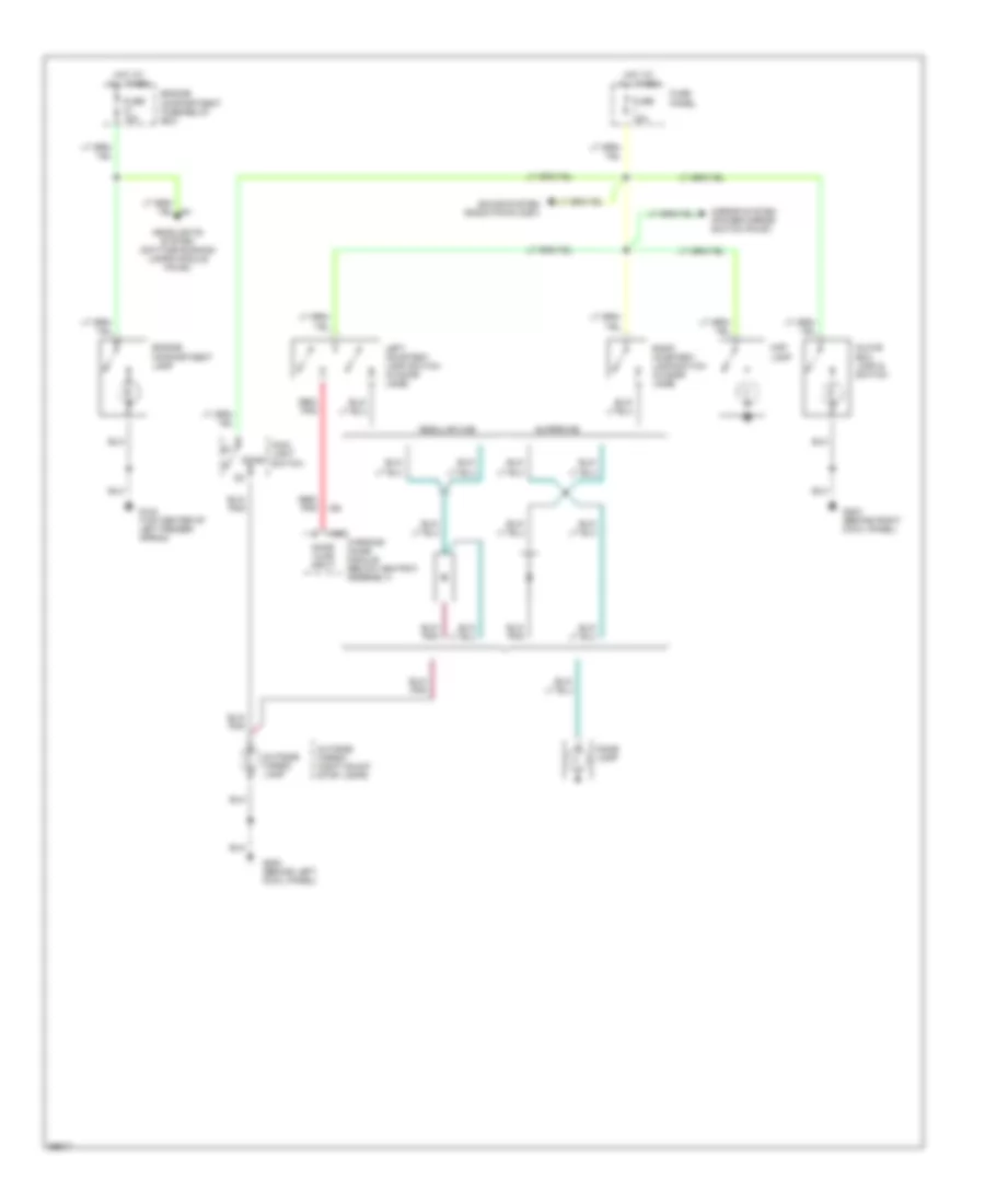 Courtesy Lamps Wiring Diagram for Ford Ranger 1994