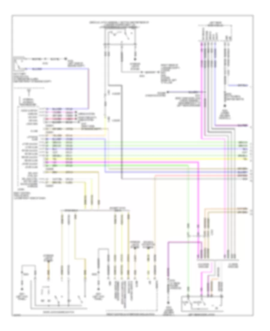 Forced Entry Wiring Diagram Except Electric with Intelligent Access 1 of 5 for Ford Focus S 2014