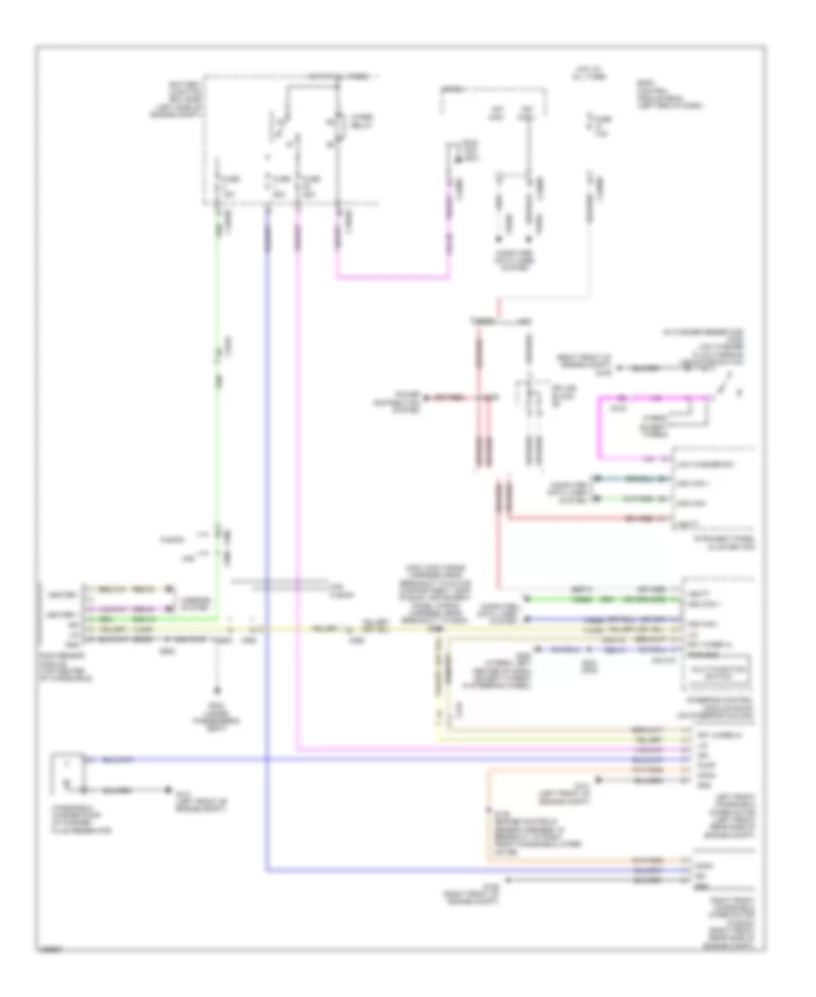 WiperWasher Wiring Diagram for Ford Fusion SE 2013