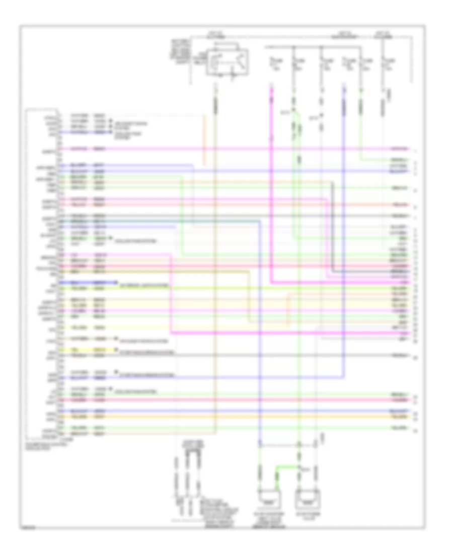 1.6L Turbo, Engine Performance Wiring Diagram, MT (1 of 7) for Ford Fusion SE 2013