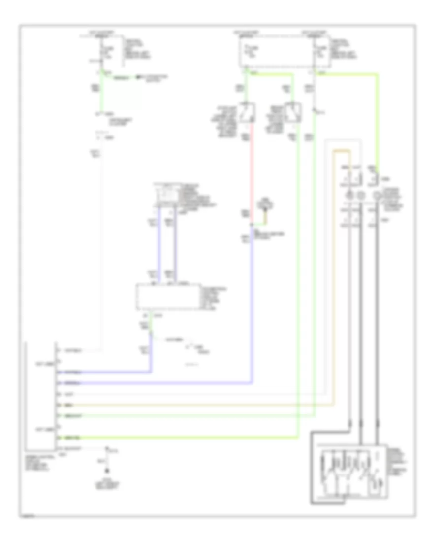 Cruise Control Wiring Diagram A T for Ford Focus LX 2000