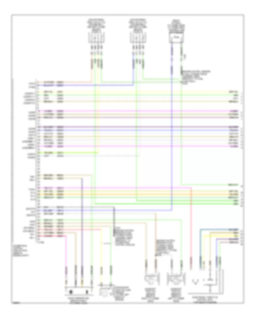 3 5L Engine Performance Wiring Diagram 1 of 6 for Ford Taurus Limited 2012
