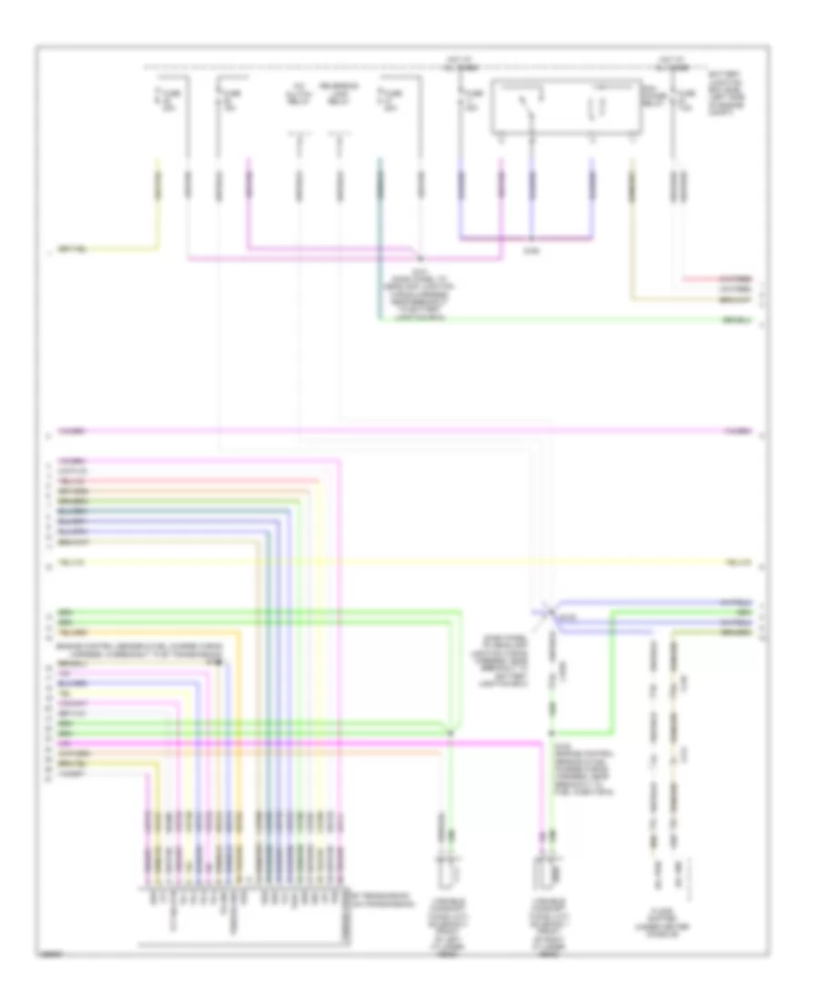 3 5L Engine Performance Wiring Diagram 4 of 6 for Ford Taurus Limited 2012