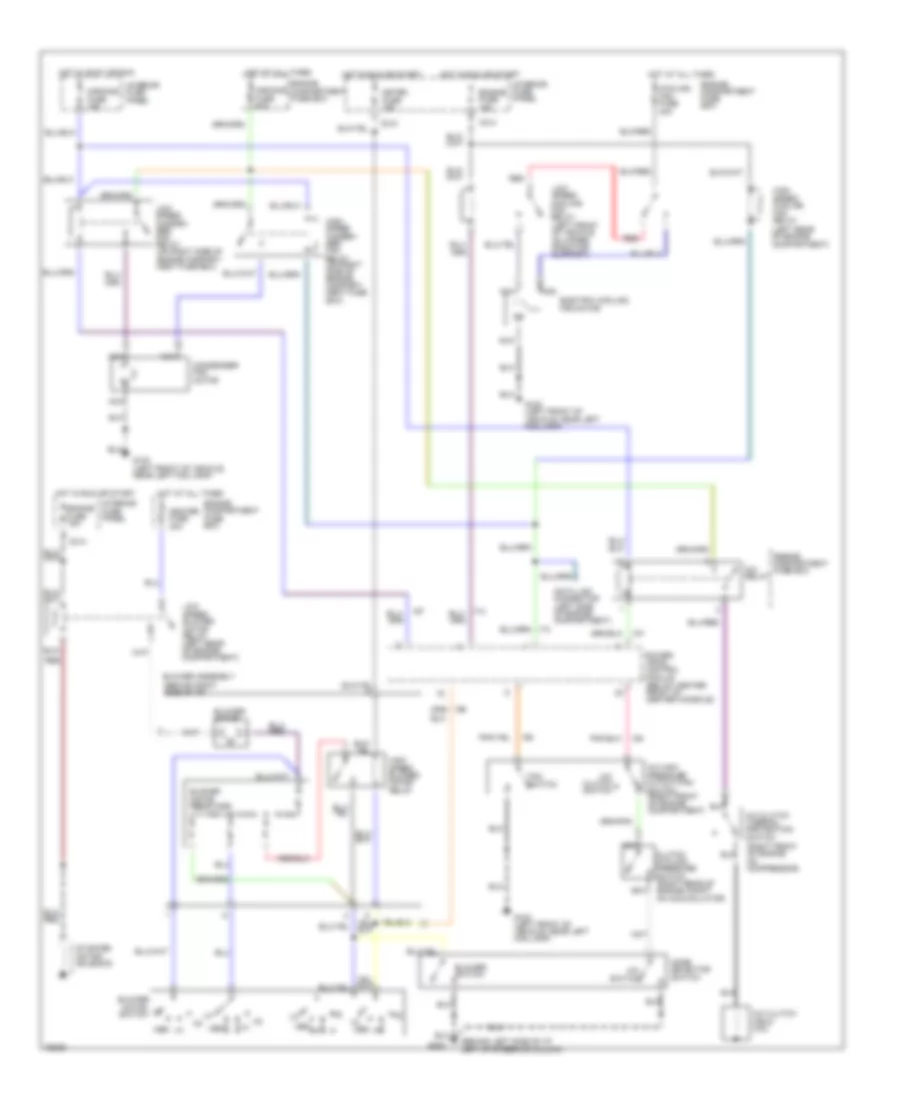2 5L A C Wiring Diagram for Ford Probe GT 1996