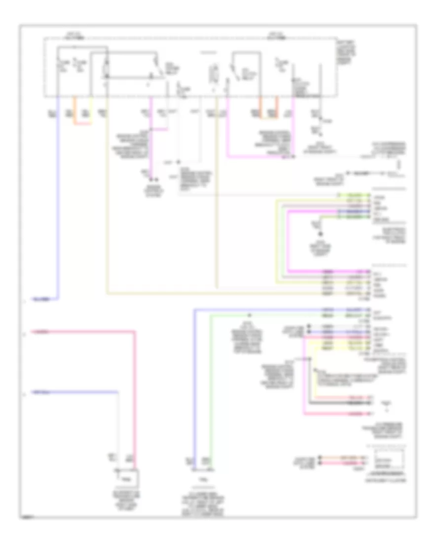 Manual AC Wiring Diagram (2 of 2) for Ford Pickup F150 2009
