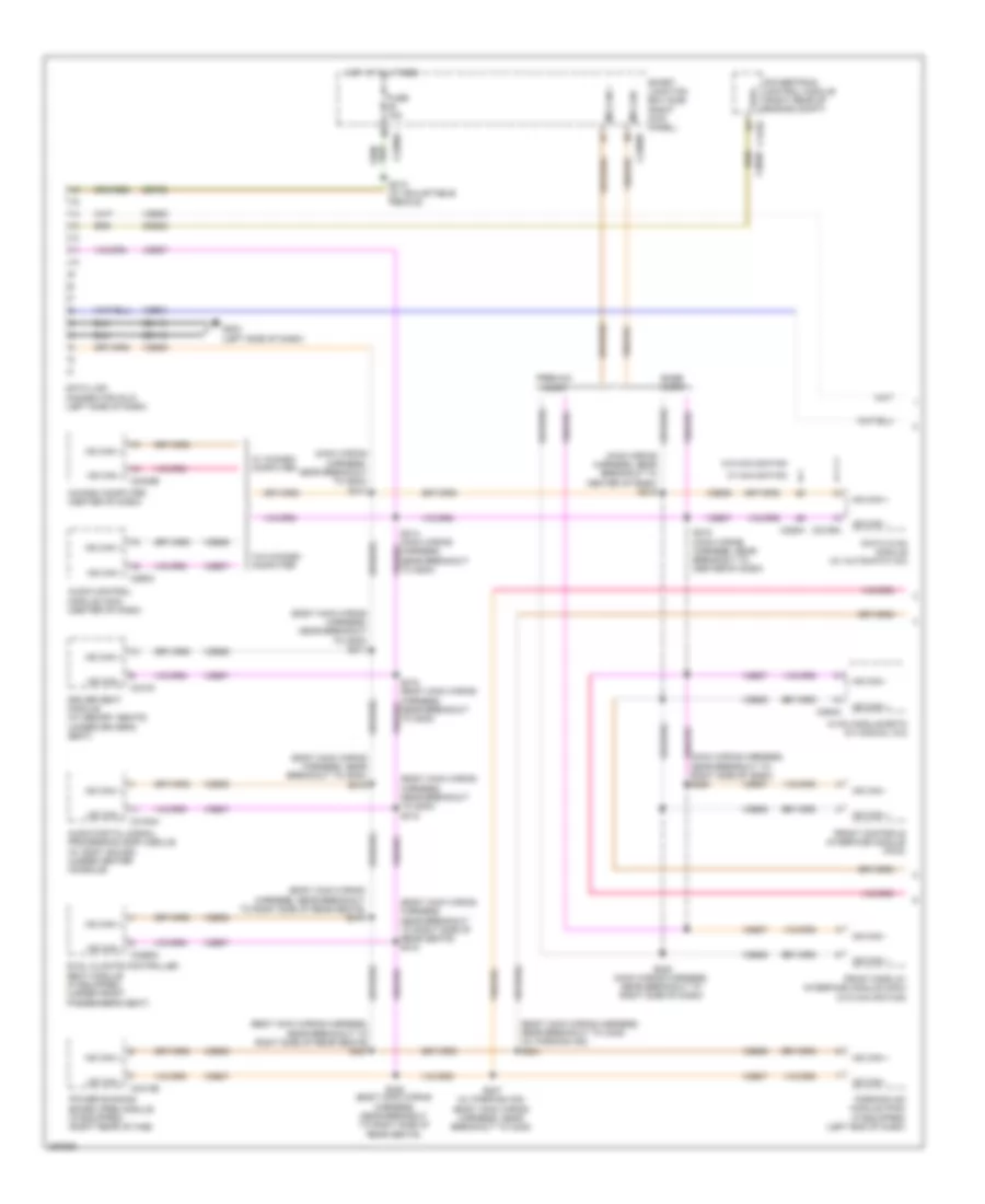 Computer Data Lines Wiring Diagram 1 of 2 for Ford Pickup F150 2009