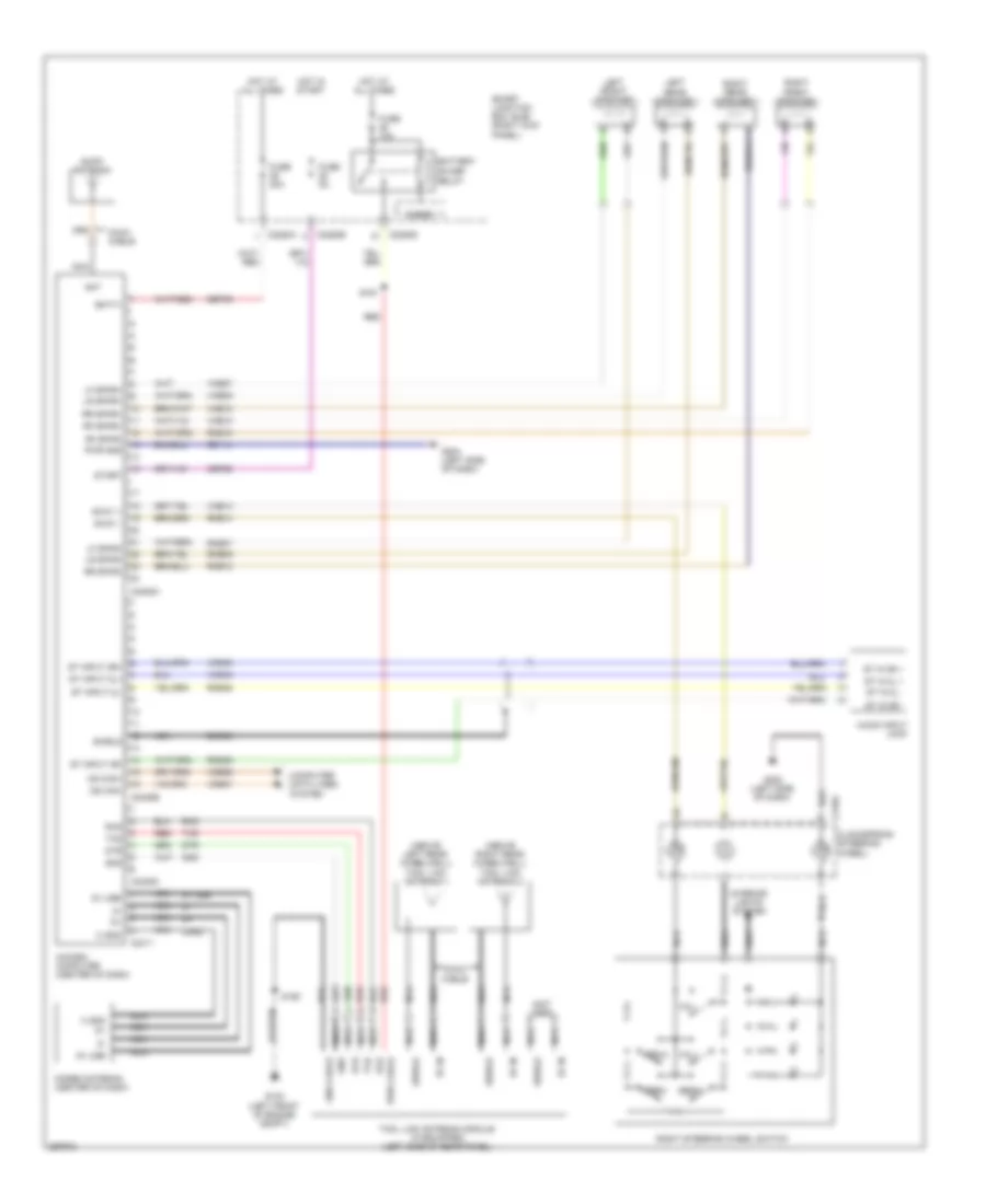 In Dash Computer Wiring Diagram for Ford Pickup F150 2009