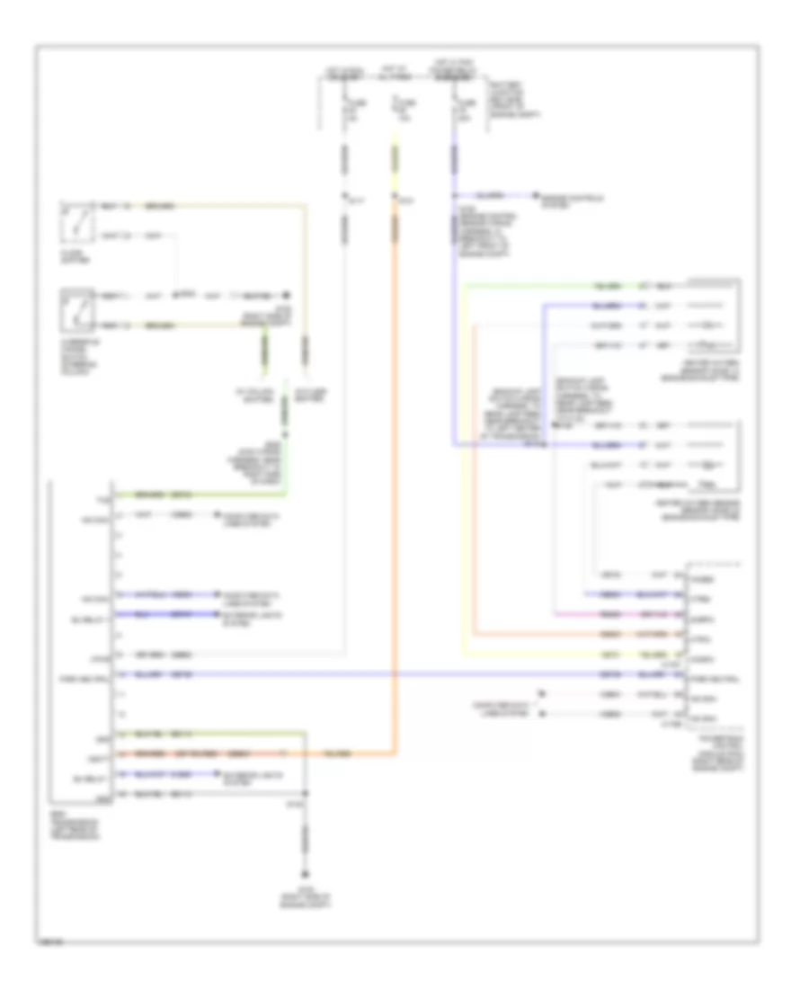 AT Wiring Diagram, 6 Speed for Ford Pickup F150 2009