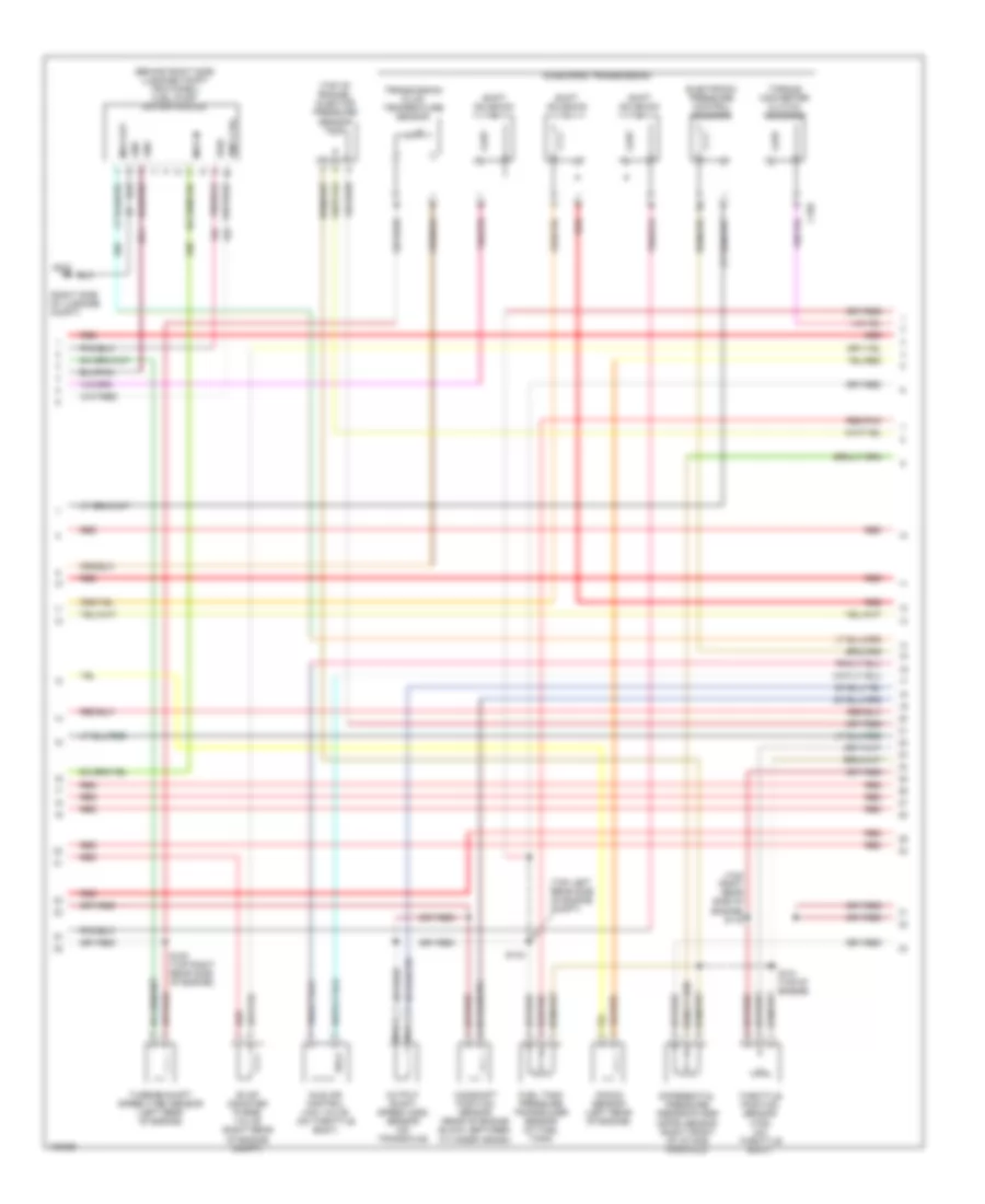 3 0L 12 Valve Engine Performance Wiring Diagram 3 of 4 for Ford Taurus SEL 2004