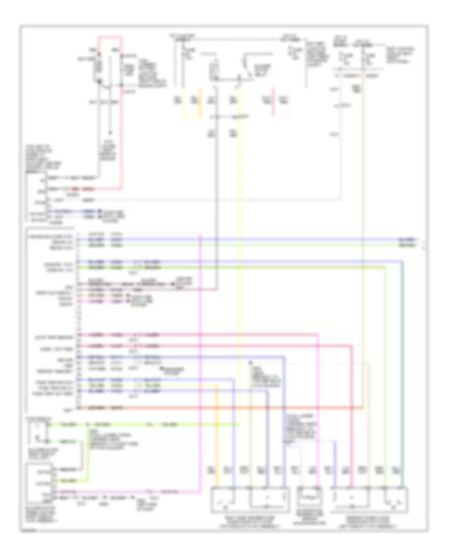 Manual AC Wiring Diagram (1 of 2) for Ford F450 Super Duty 2011