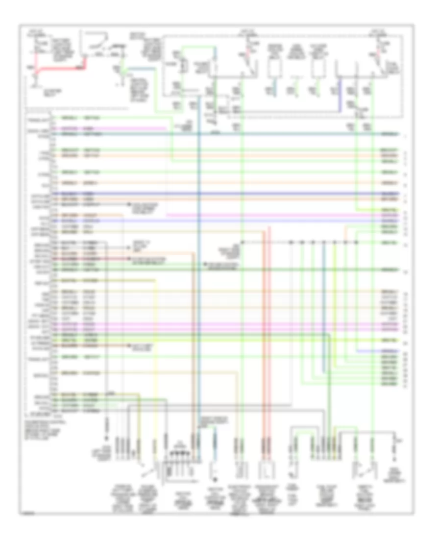 2 0L Engine Performance Wiring Diagrams 1 of 3 for Ford Focus SE 2000