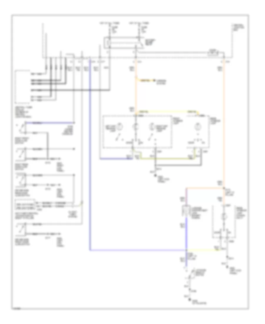 Courtesy Lamps Wiring Diagram for Ford Focus SE 2000