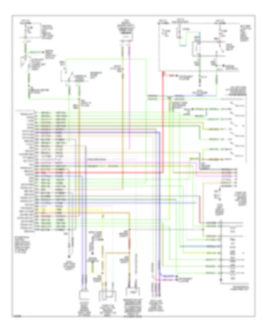 A T Wiring Diagram for Ford Focus SE 2000