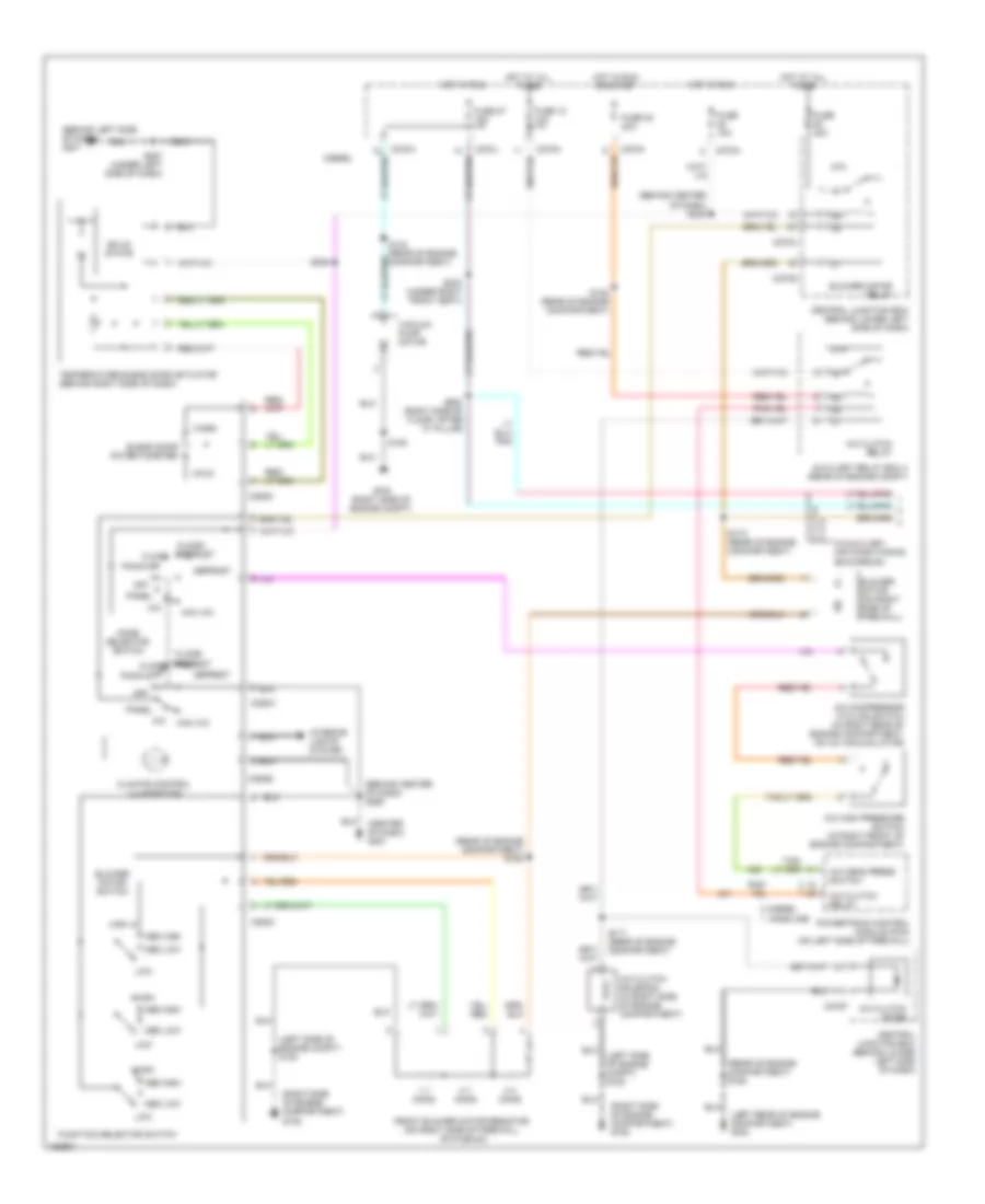 Manual A C Wiring Diagram 1 of 2 for Ford F550 Super Duty 2002