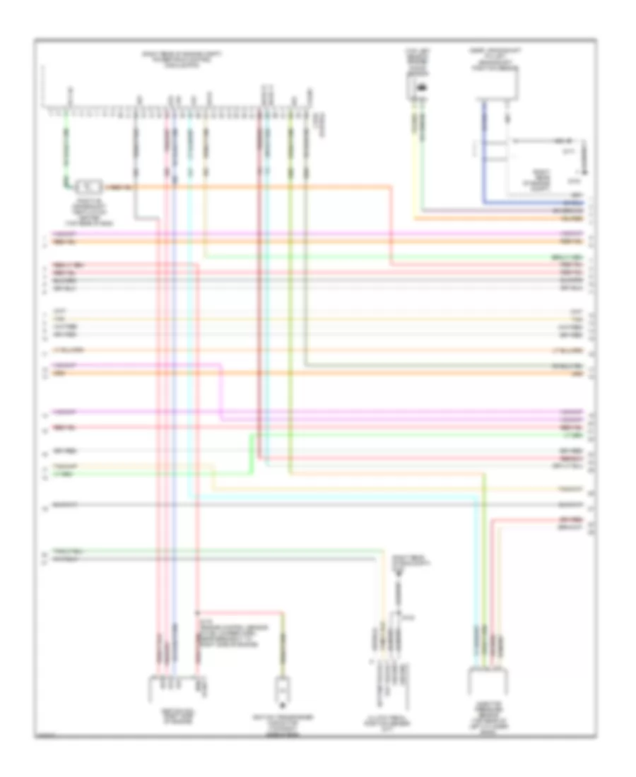 4.2L, Engine Performance Wiring Diagram, Late Production (2 of 6) for Ford Pickup F250 Super Duty 2005