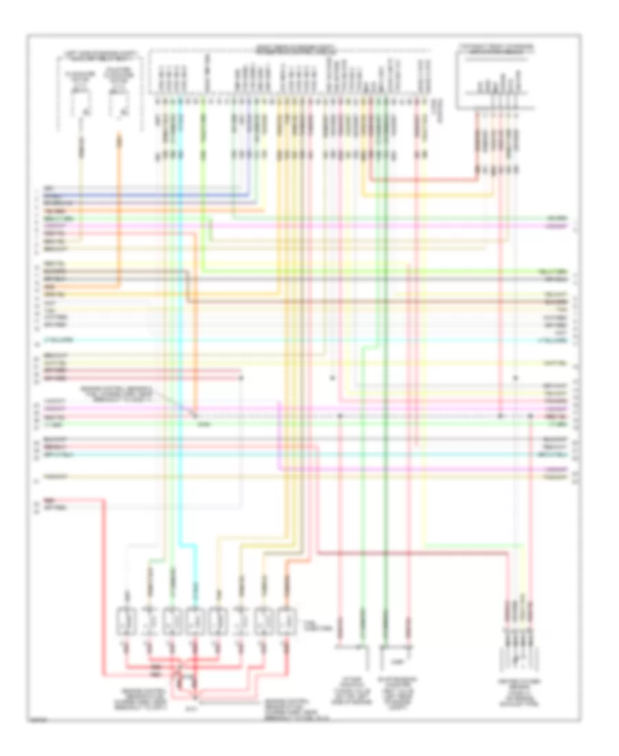4.6L, Engine Performance Wiring Diagram (3 of 6) for Ford Pickup F250 Super Duty 2005