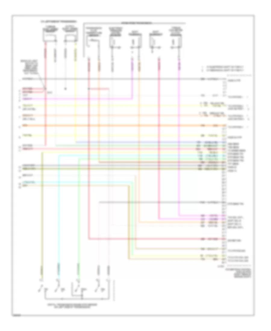 4.6L, Engine Performance Wiring Diagram (6 of 6) for Ford Pickup F250 Super Duty 2005